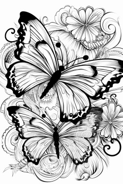 plasmic butterfly cosmos