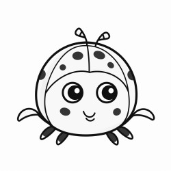 a cute ladybug