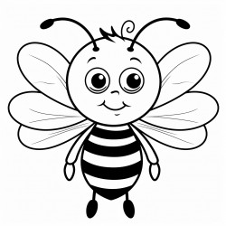 a cute bee