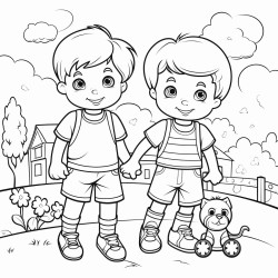 colouring page