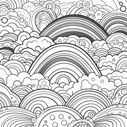 rainbow patterns