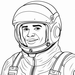 african american male astronaut