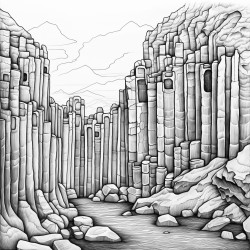 reynisdrangar basalt columns iceland