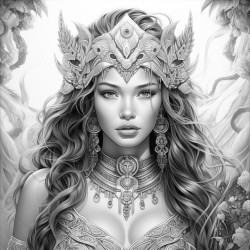 princesse ethnique fantasy heroine