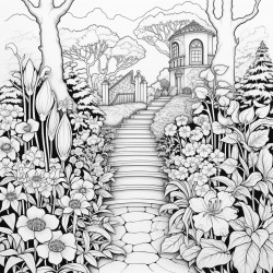 flower garden