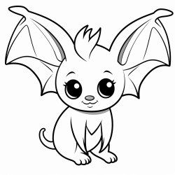 a cute bat