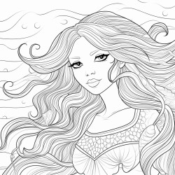 a mermaid