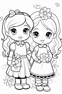 two girls