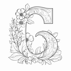 alphabet coloring