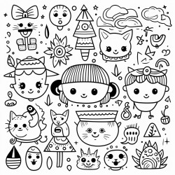 desenhos doodles