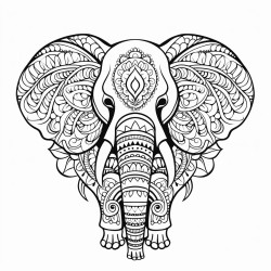 mandala elephant