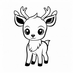 a cute dear