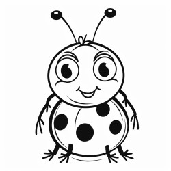 a cute ladybug