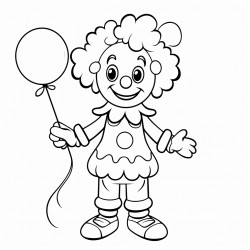a clown