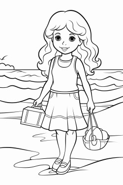 girl of the beach