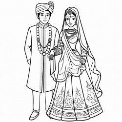 bride groom lengha sherwani no turban