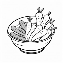 baby carrots with a light tahini dressing snacks food in bold and easy