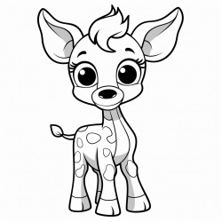 a cute girrafe