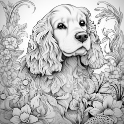 a cocker spaniel