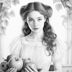 the name anne with all different food around it
