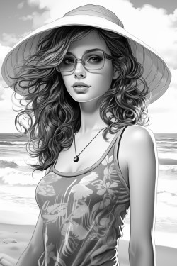 girl of the beach