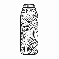 stylish water bottle