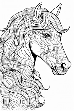 horse portrait