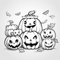 halloween coloring page