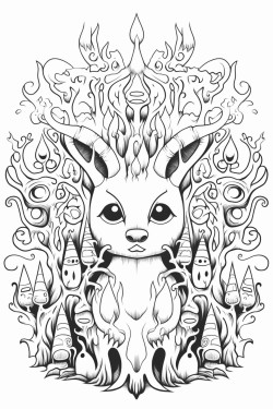 alien bestiary magical forest