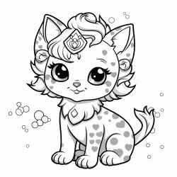 unicorn kitten puppy leopard mermaid
