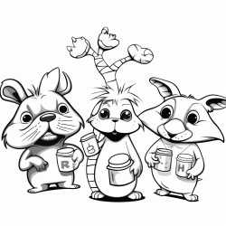 zoo animals say no to drugs