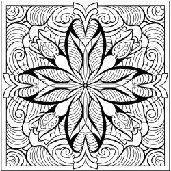 intricate symmetrical and repetitive designs