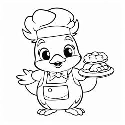 pastry chef bird