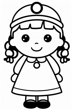 simple photo with black outline