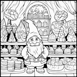 gnomes in a candy store