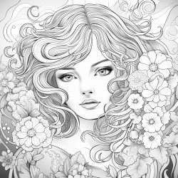 make it colorless like in a coloring book