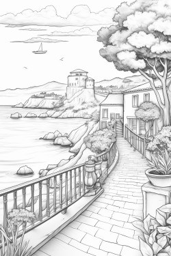 paisajes hermosos con playa montaas praderas