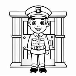 prisoner police machin