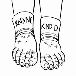 kind hands kind feet kind words