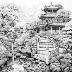 japanese zen garden