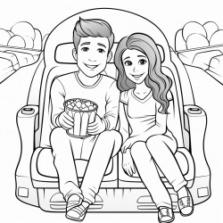 drive in movie theater first date