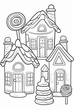 houses made of sugar
