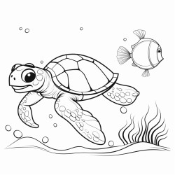 a green sea turtle eating a jellyfish