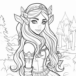 elf woman lake forest
