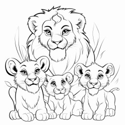 family cubs of allegator