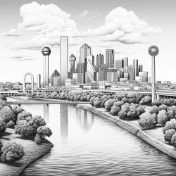 dallas skyline