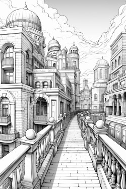 city building with graphiti