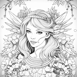 a christmas fairy