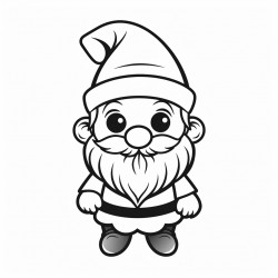 cute heart gnome