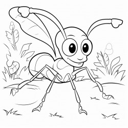 ant in the forest